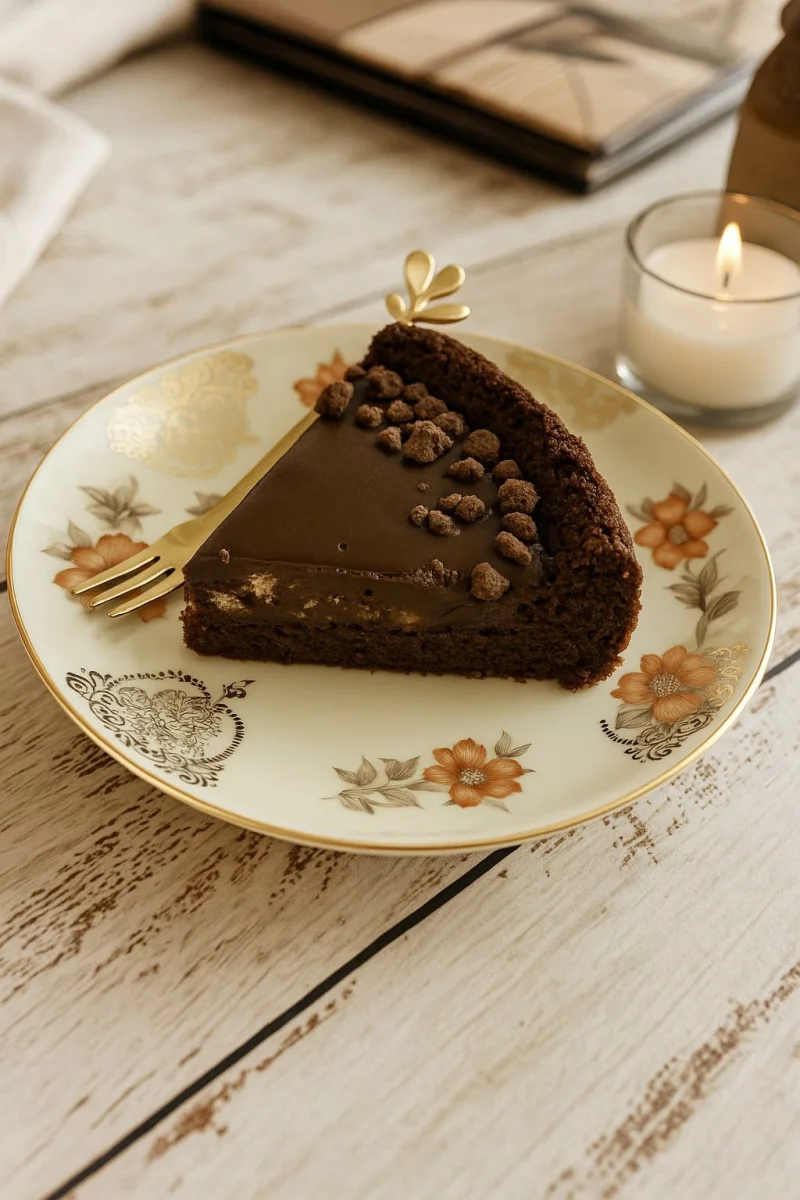 Chocolate Espresso Cake view 1