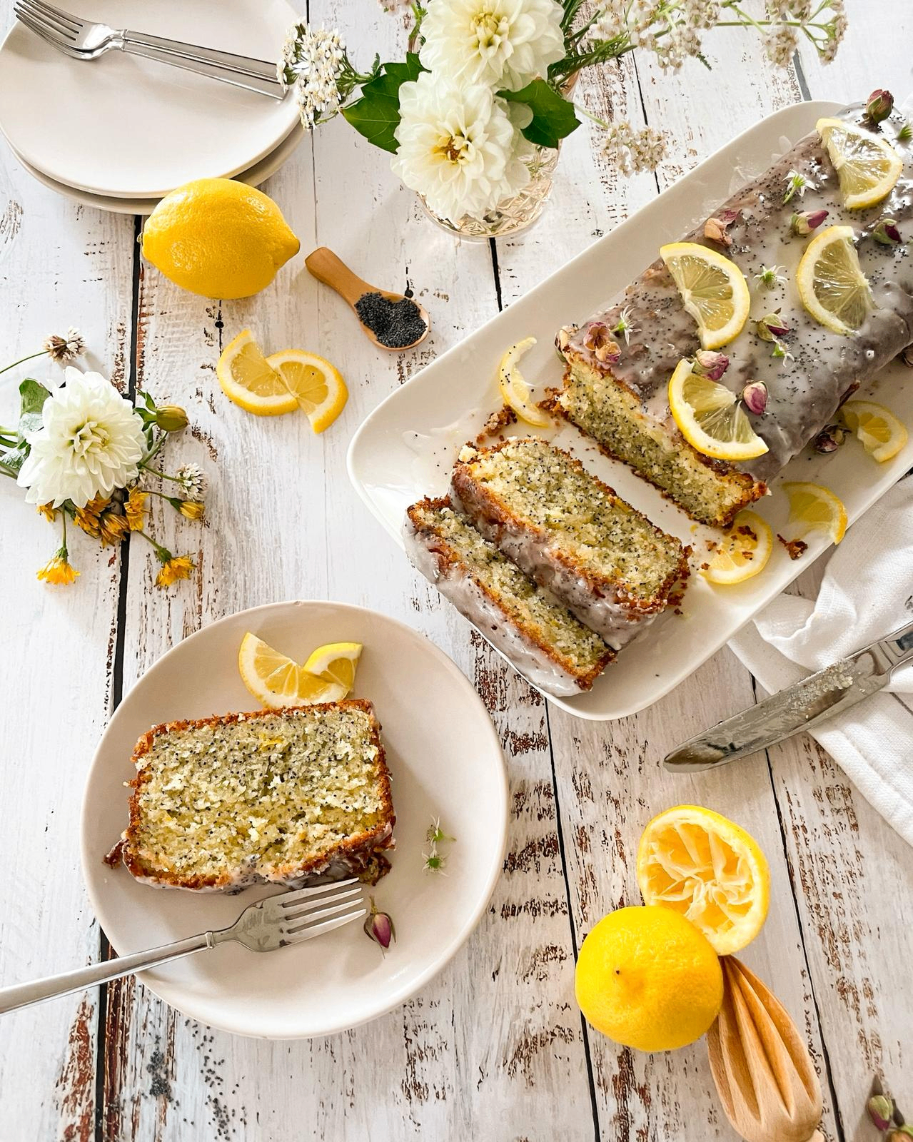 Lemon Poppyseed Cake