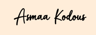 Asma's signature